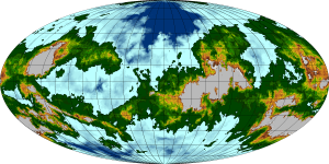 New Jamaica planetary map