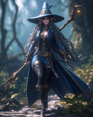 The Great Mage of Sea and Sky, Miharu.